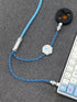 [In Stock] D27 One-to-two dual 8K gaming cable integrated aviation plug cable magnetic switch keyboard cable