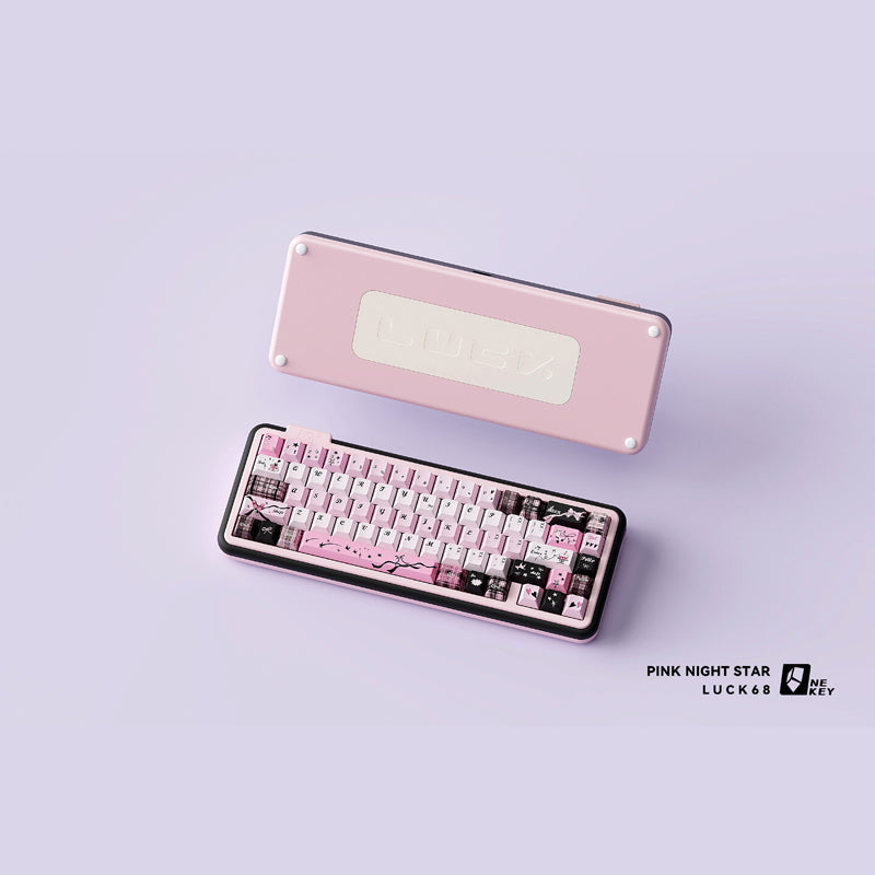 [In Stock] Luck68 Ball-catched Tri-mode RGB Prebuilt Mechanical Keyboard