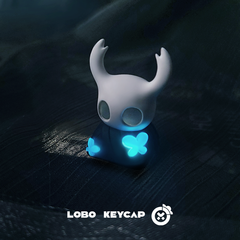 [In Stock] Hollow Knight Translucent Resin Artisan Keycap