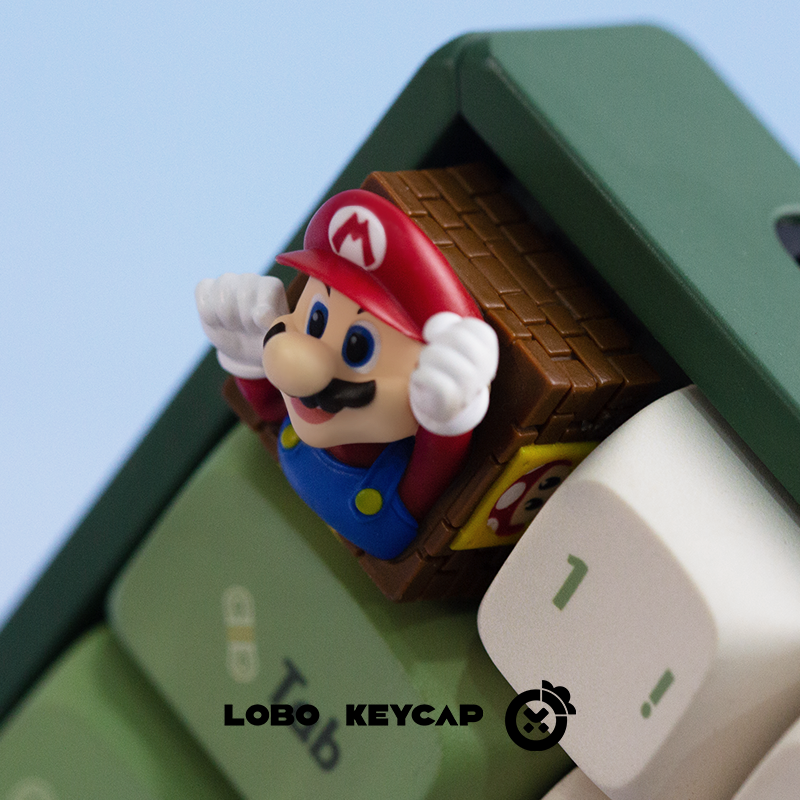 [In Stock] Super Mario Resin Artisan Keycap