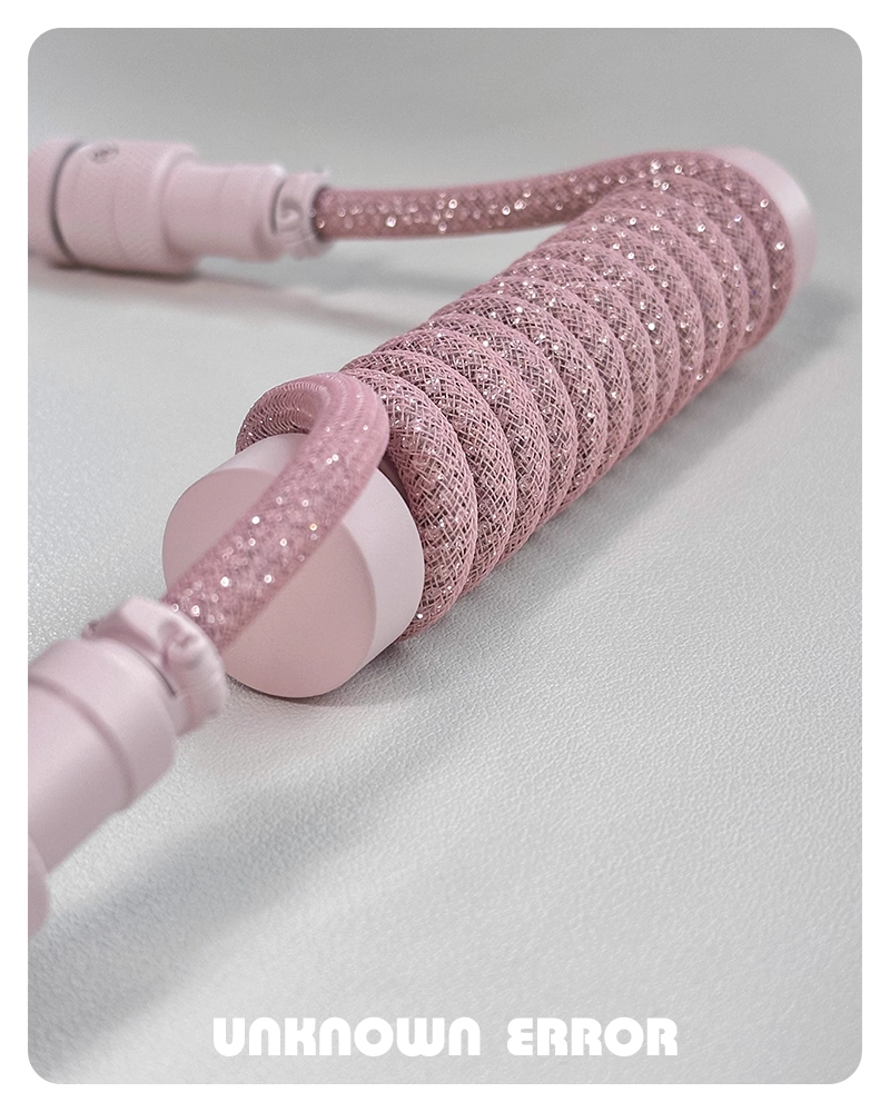 [In Stock] Z57 USB-C RGB Aviator Handmade Short Coiled Cable