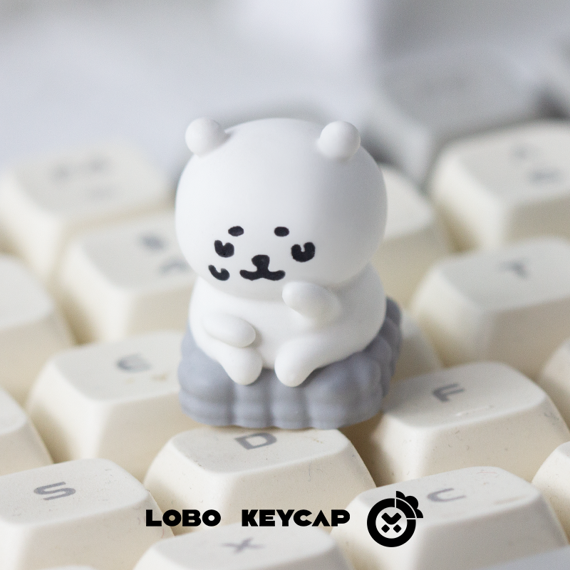 [In Stock] Nagano Joke Bear Resin Artisan Keycap