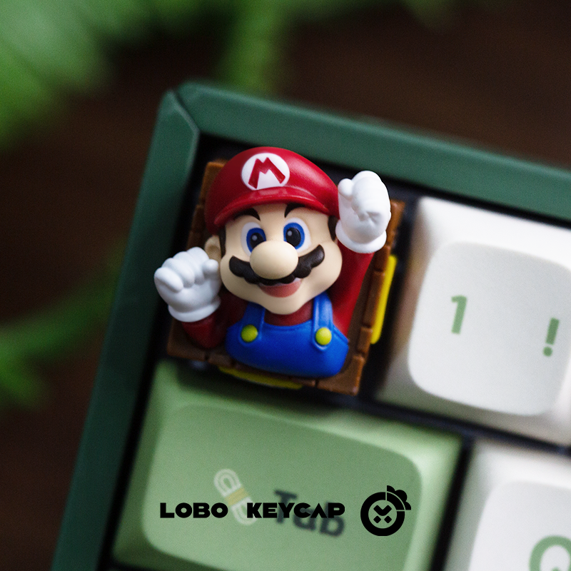 [In Stock] Super Mario Resin Artisan Keycap
