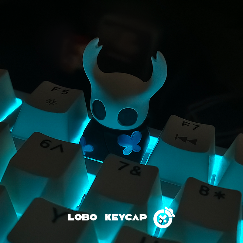 [In Stock] Hollow Knight Translucent Resin Artisan Keycap
