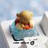 [In Stock] Maltese Puppy Life Translucent Resin Artisan Keycap