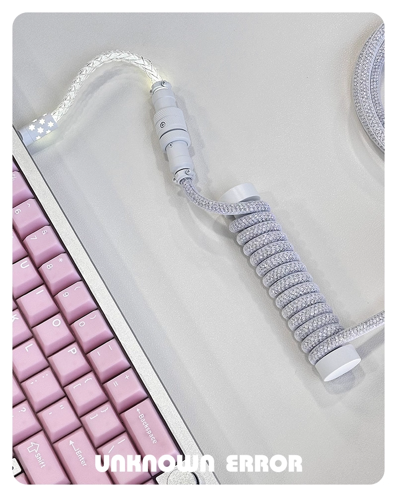 [In Stock] Z57 USB-C RGB Aviator Handmade Short Coiled Cable