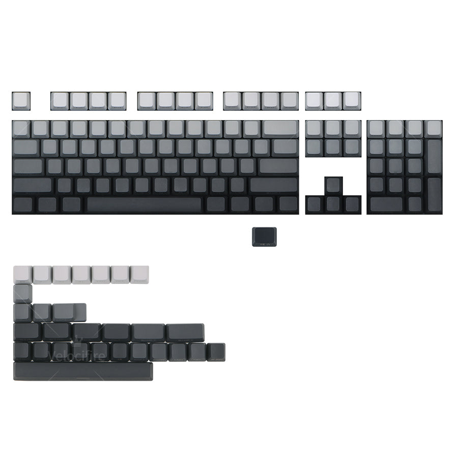 [In Stock] Polar Day Dye Sublimation PBT OEM Profile Shine Through Keycaps