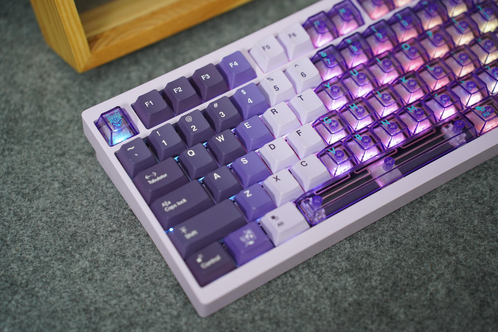 [In Stock] Lucky80 80% Ball-Catched Wireless Mechanical Keyboard