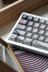 [In Stock] Peach Blossom OEM Profile Dye Sublimation PBT Shine Through Keycaps