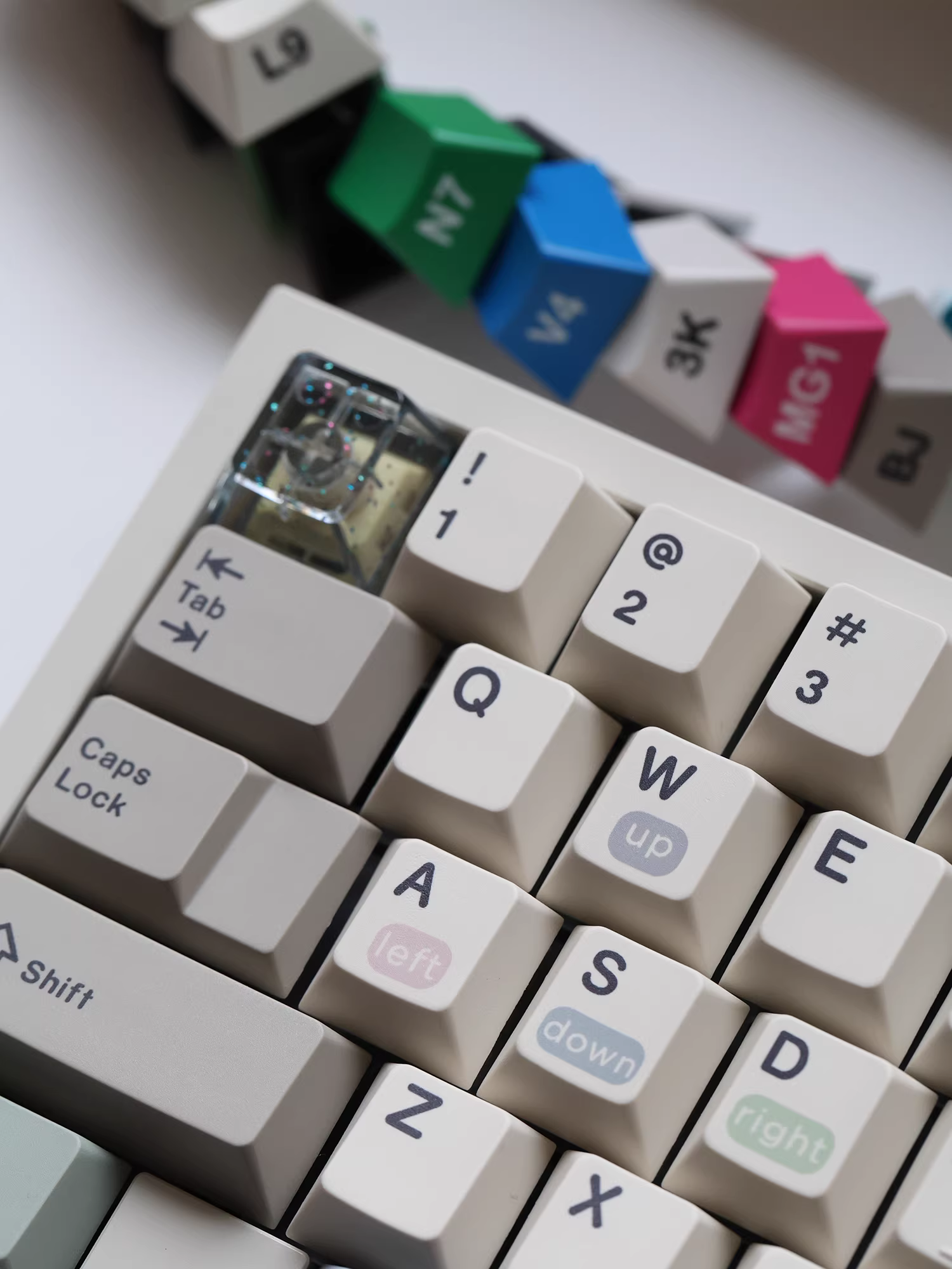 [In Stock] Retro  Cherry Profile Dye Sublimation PBT Keycaps