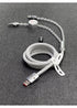 [In Stock] D27 One-to-two dual 8K gaming cable integrated aviation plug cable magnetic switch keyboard cable
