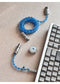 [In Stock] Astronaut Single Crystal Copper Four-Strand Aviation Plug Cable C-Port with Light Data Transmission Cable