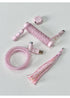 [In Stock] Pink Lazy Cat USB-C RGB Aviator Handmade Coiled Cable