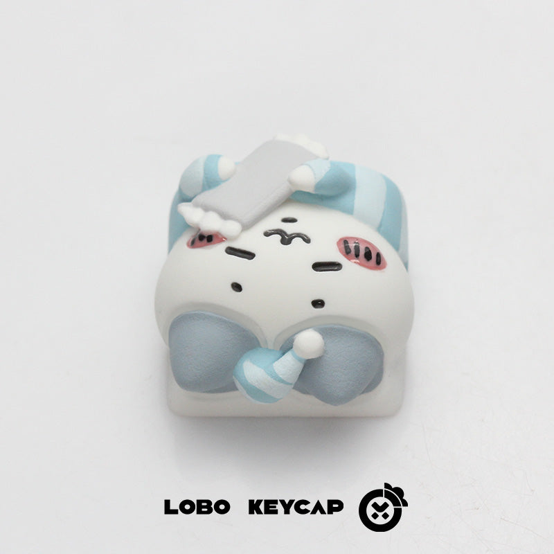 [In Stock] Chikawa Sleepwear Series Resin Artisan Keycap