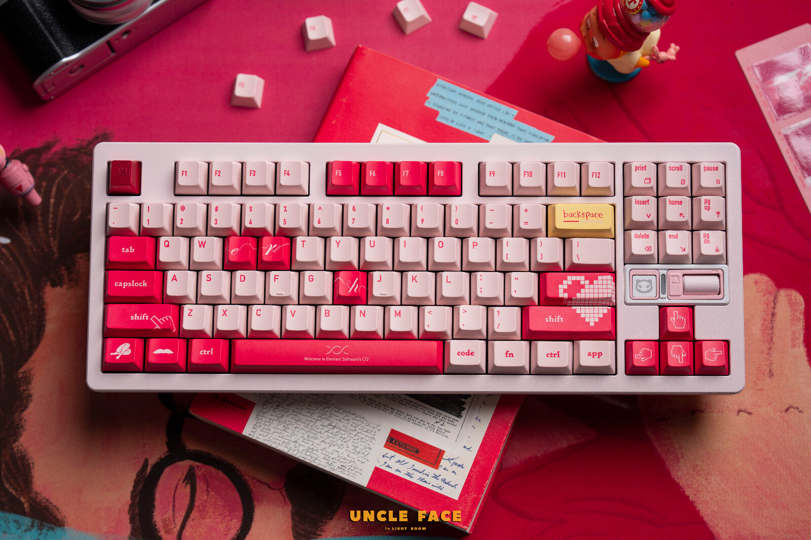 [In Stock] Virtual 87 80% Mechanical Barebone Keyboard Kit