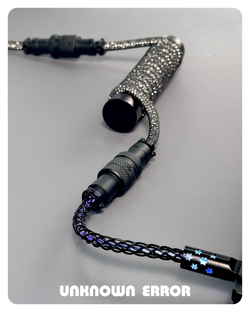 [In Stock] Z57 USB-C RGB Aviator Handmade Short Coiled Cable