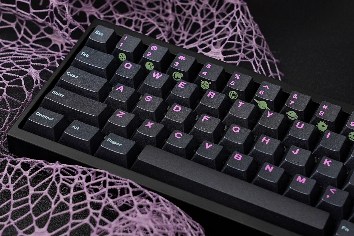 [In Stock] Wandering Planet Dye Subliamtion PBT Cherry Profile Keycaps