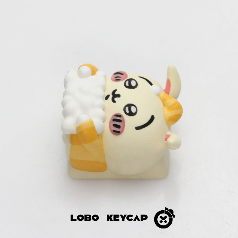 [In Stock] Chikawa Sleepwear Series Resin Artisan Keycap