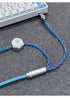 [In Stock] D27 One-to-two dual 8K gaming cable integrated aviation plug cable magnetic switch keyboard cable