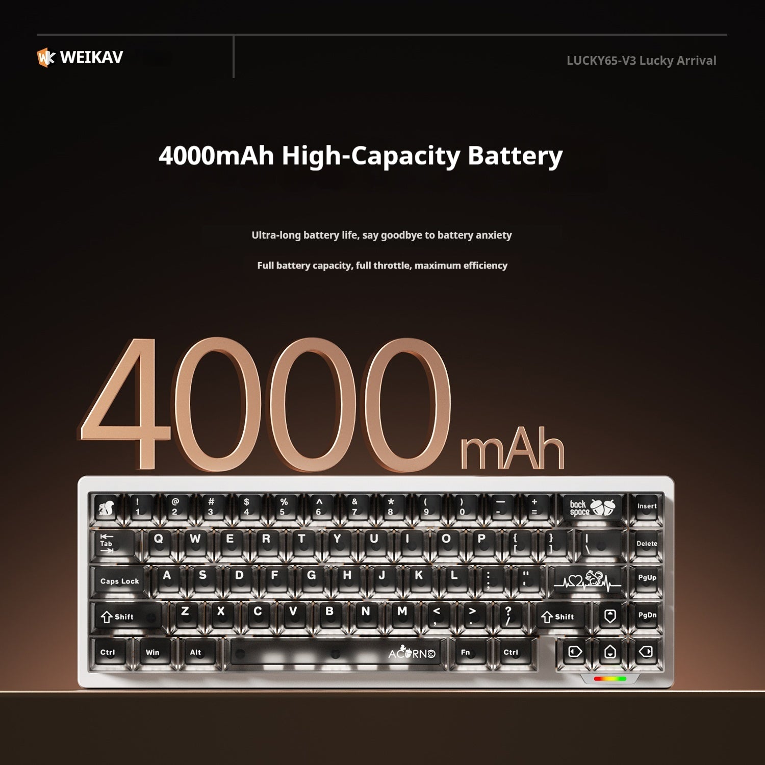 [In Stock] Lucky65 V3 65% Mechanical Keyboard kit