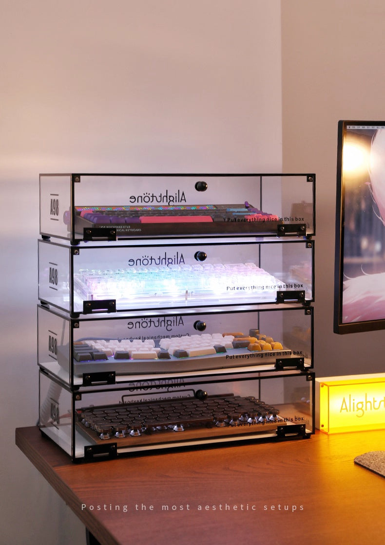[In Stock] A98 High-Transparency Keyboard Storage &amp; Display Case