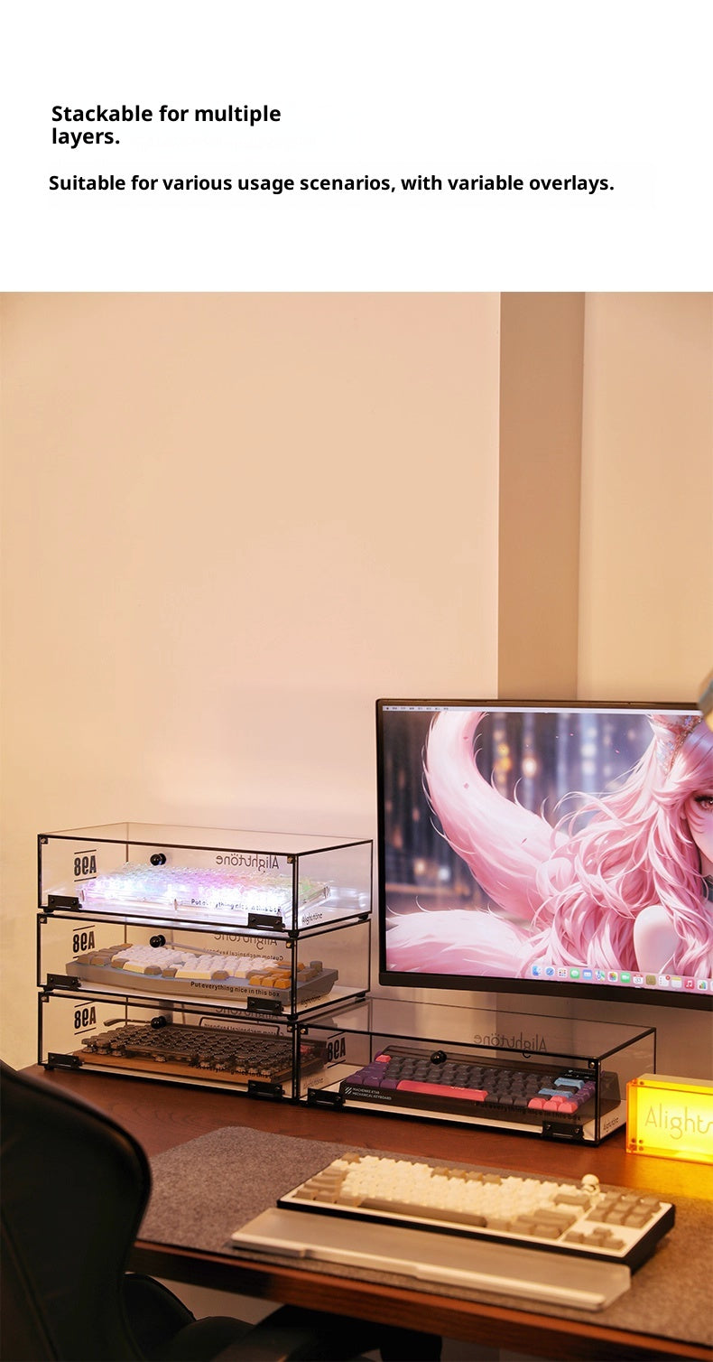 [In Stock] A98 High-Transparency Keyboard Storage & Display Case