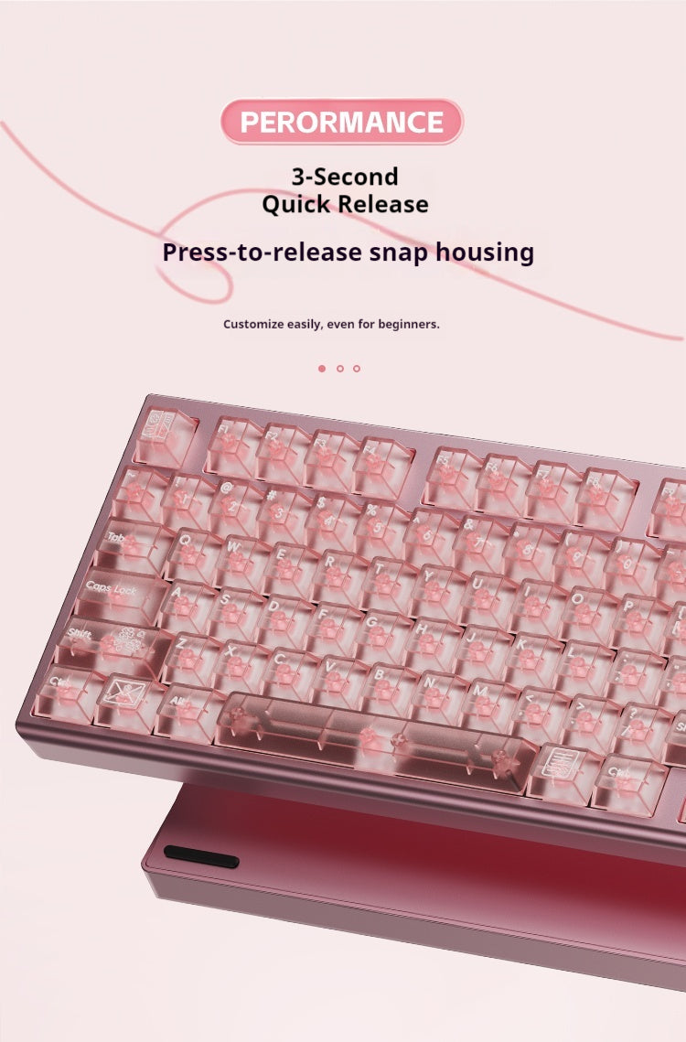 [In Stock] RO75 pro 75% Pre-Built Aluminum Mechanical Keyboard