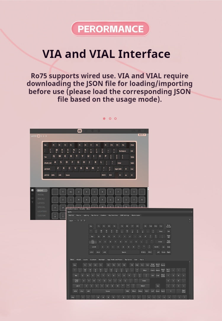 [In Stock] RO75 pro 75% Pre-Built Aluminum Mechanical Keyboard