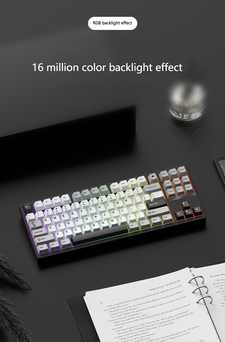 [In Stock] Weikav STARS80 Standard Version Mechanical Keyboard, Aluminum , Tri-mode, Suitable for Office Use, Gaming, and Esports
