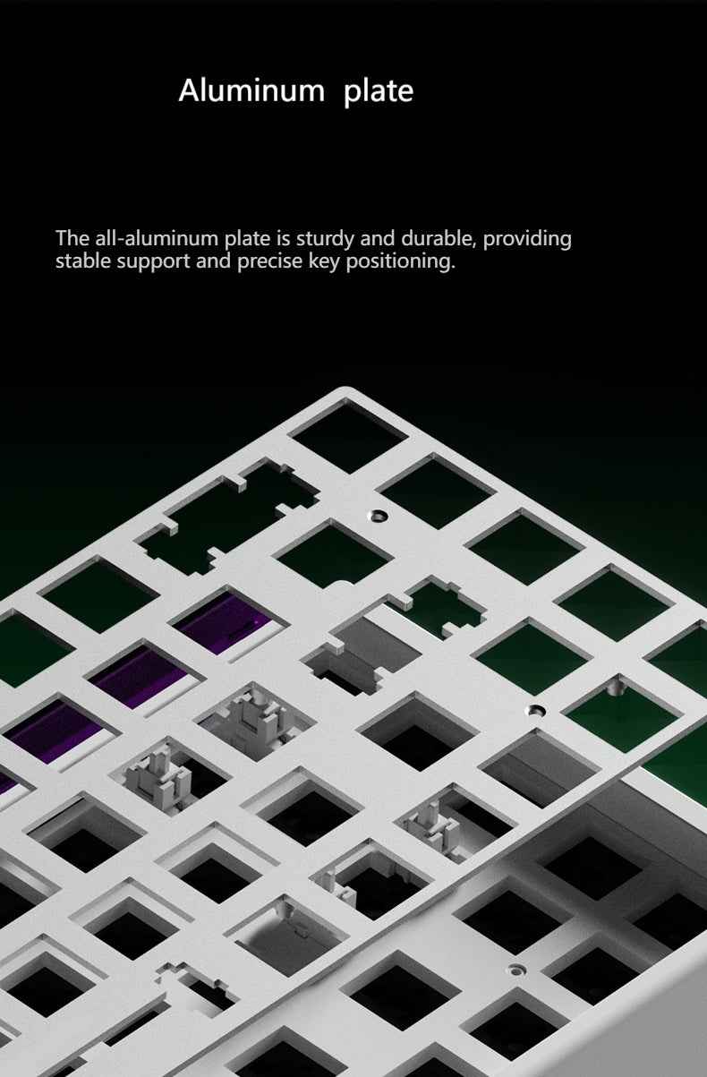 [In Stock] Weikav AIR 68 Magnetic Switch Wired Gaming Keyboard,68% Rapid Trigger Hall Effect Keyboard with Adjustable Actuation HotSwap RGB Snap Tap Hyper-Fast 8K Hz Polling Rate for PC/Mac Gamer