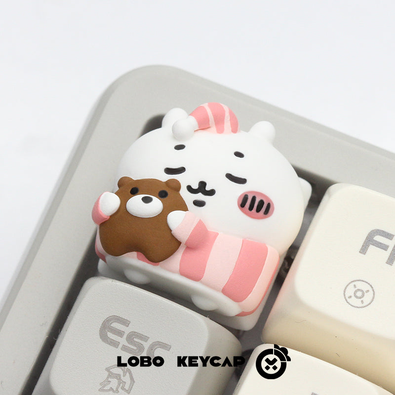 [In Stock] Chikawa Sleepwear Series Resin Artisan Keycap