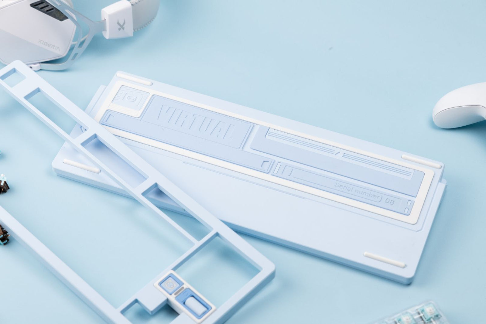 [In Stock] Virtual 87 80% Mechanical Barebone Keyboard Kit