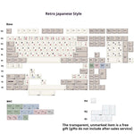 [In Stock] Retro  Cherry Profile Dye Sublimation PBT Keycaps