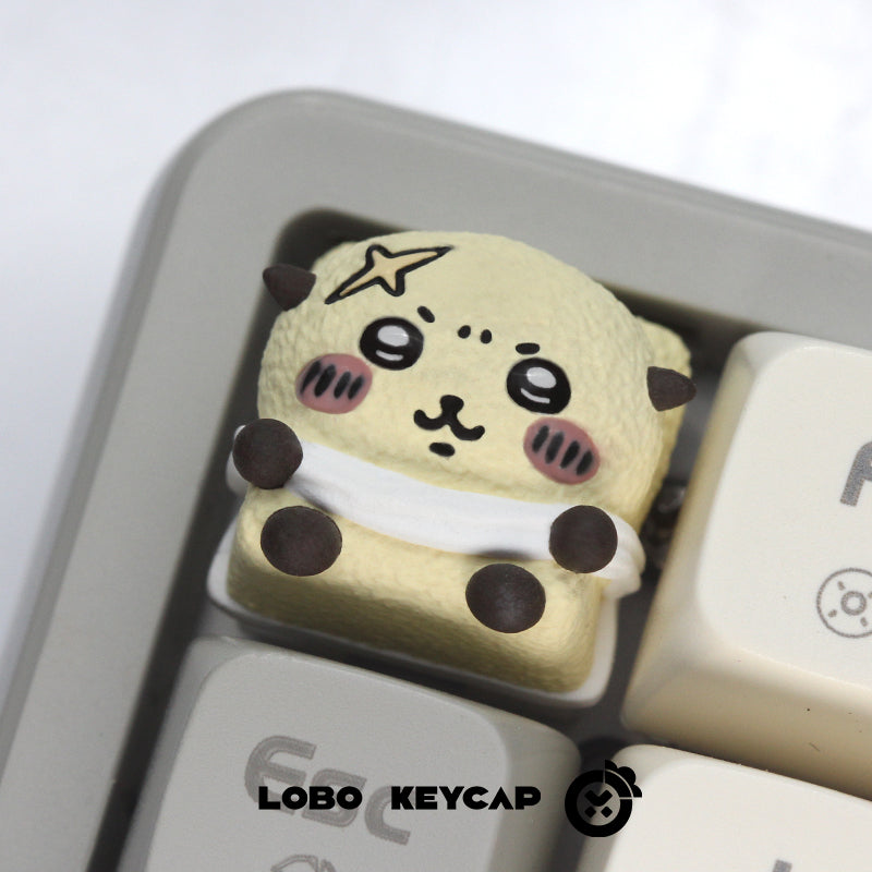 [In Stock] Chikawa Cute Resin Artisan Keycap