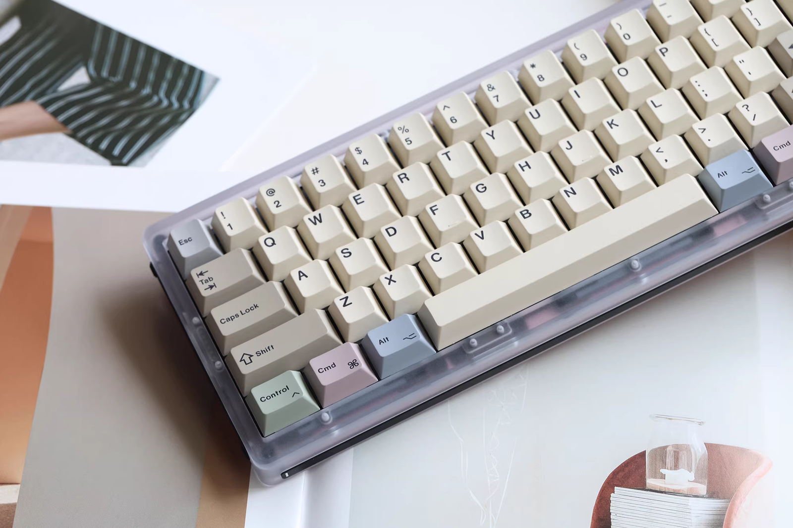 [In Stock] Retro  Cherry Profile Dye Sublimation PBT Keycaps