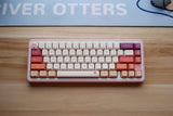 CARMINE CLOUD PBT CHERRY KEYCAPS SET (FREE SHIPPING TO SOME COUNTRIES)