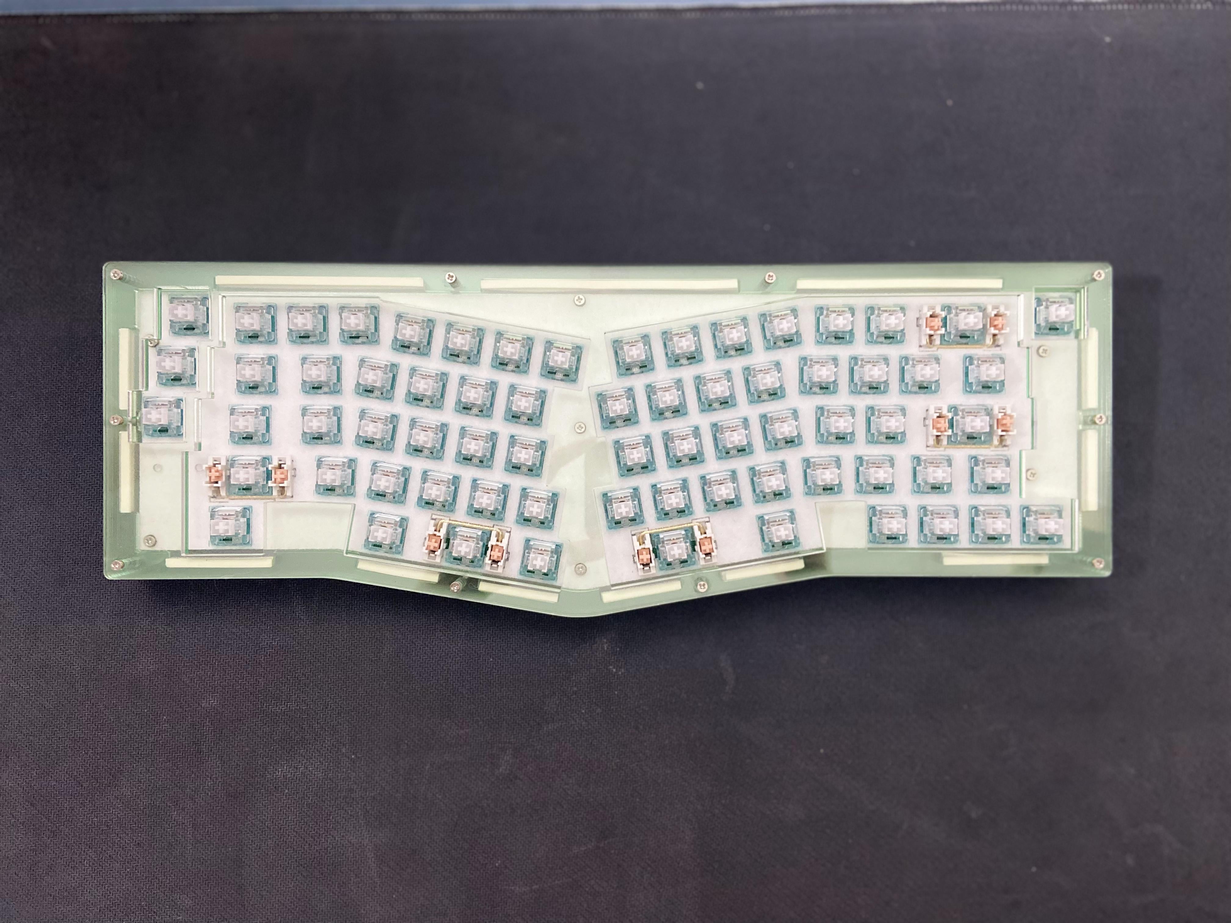 [In Stock] CK Alice Ergonomics Wired Mechanical Keyboard Kit