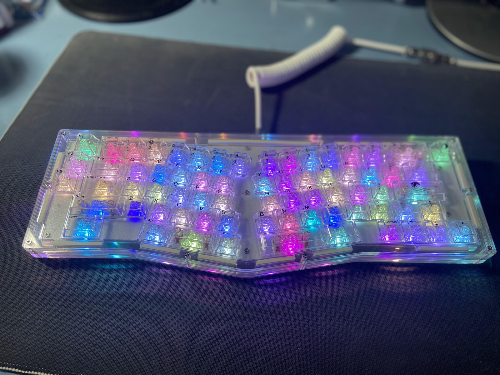 [In Stock] CK Alice Ergonomics Wired Mechanical Keyboard Kit