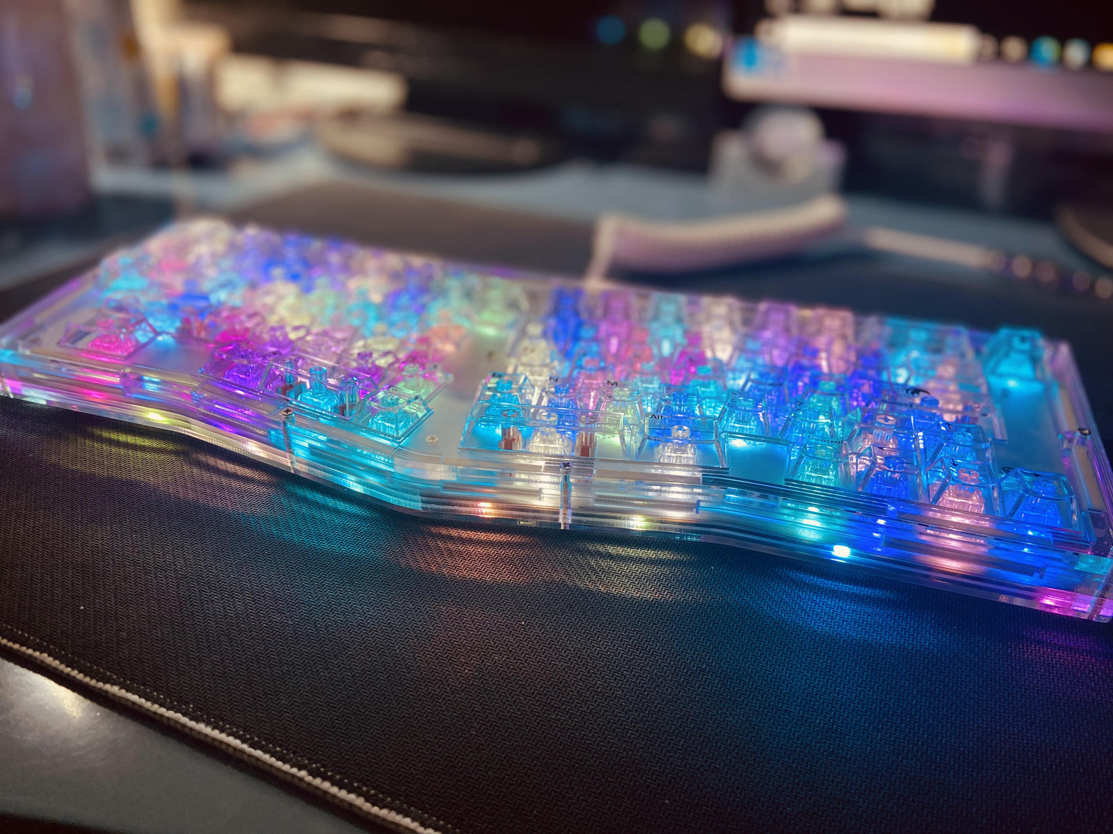 [In Stock] CK Alice Ergonomics Wired Mechanical Keyboard Kit