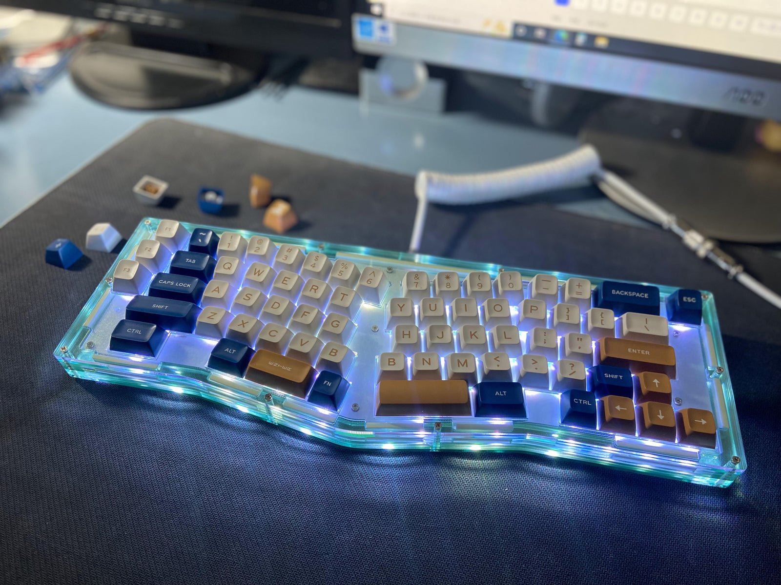 [In Stock] CK Alice Ergonomics Wired Mechanical Keyboard Kit