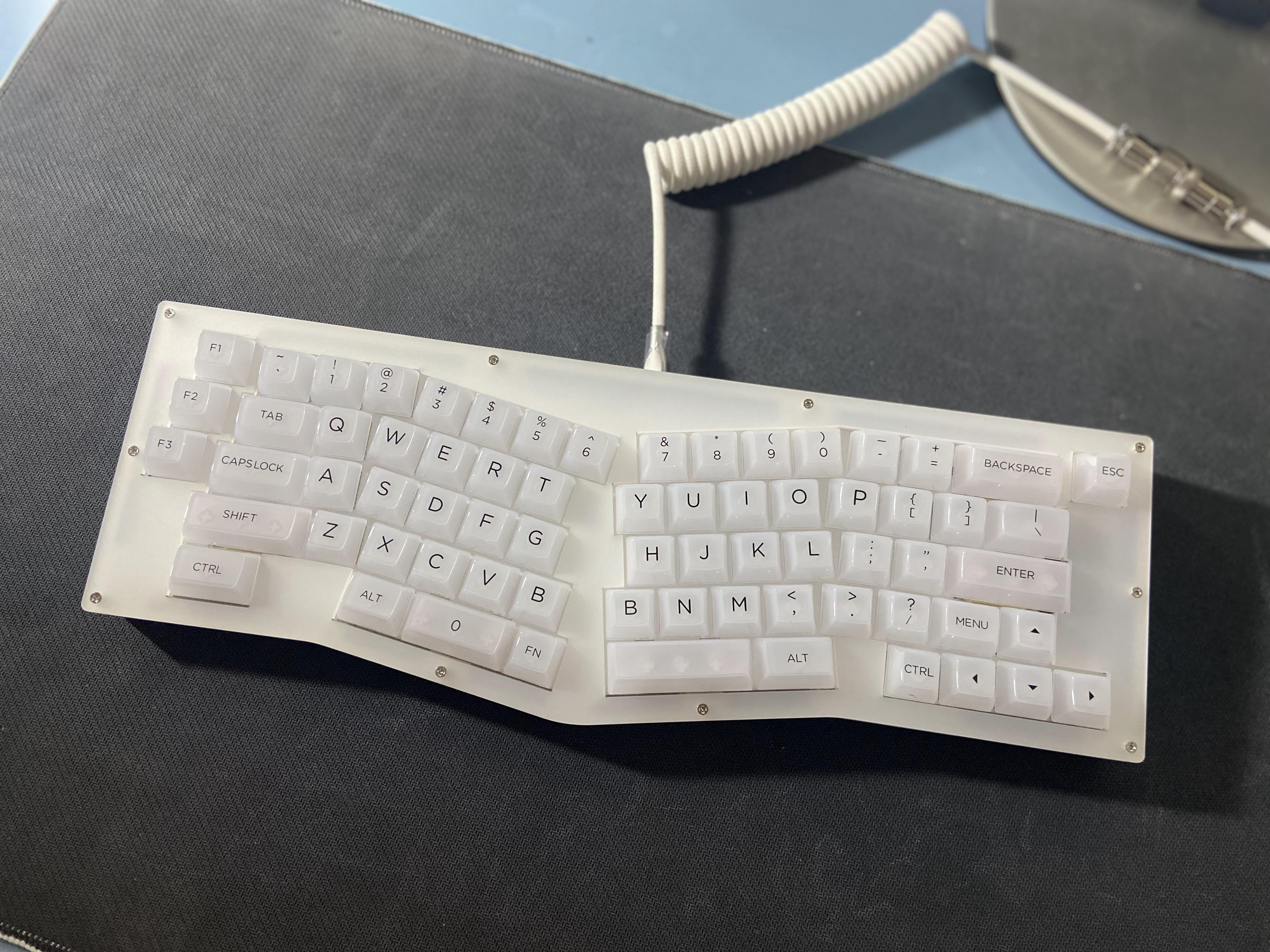 [In Stock] CK Alice Ergonomics Wired Mechanical Keyboard Kit
