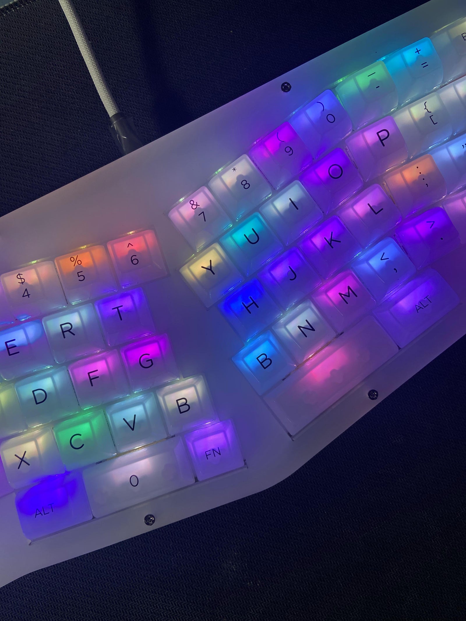 [In Stock] CK Alice Ergonomics Wired Mechanical Keyboard Kit