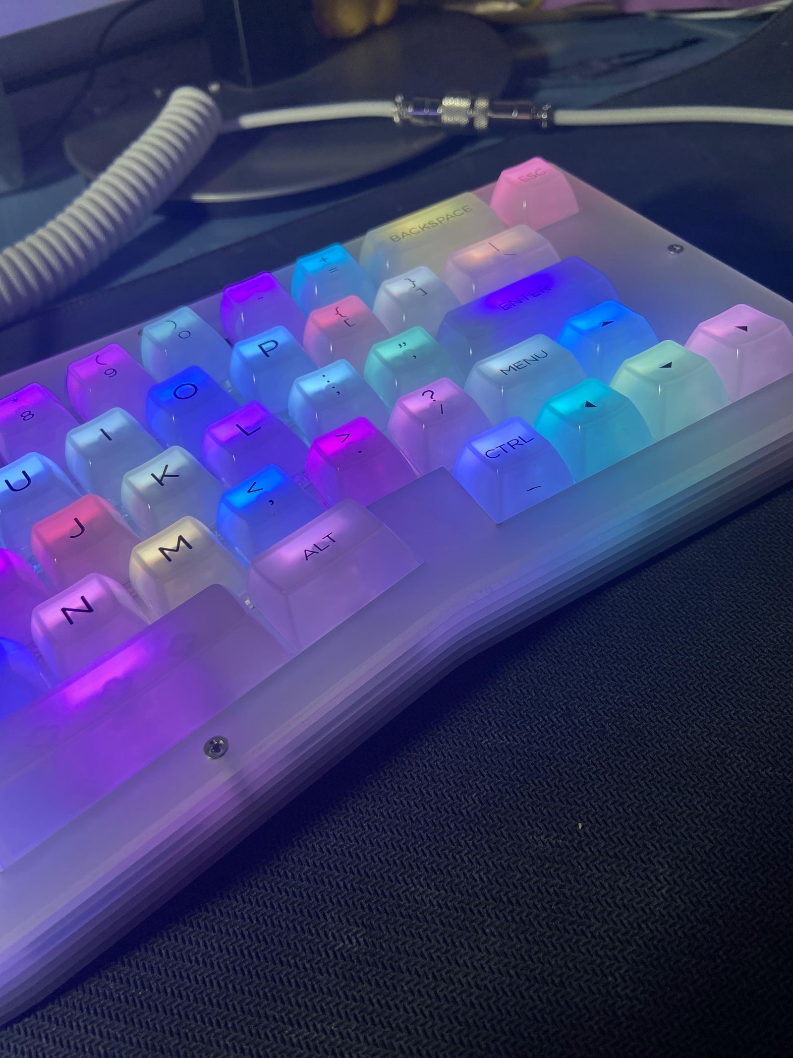 [In Stock] CK Alice Ergonomics Wired Mechanical Keyboard Kit