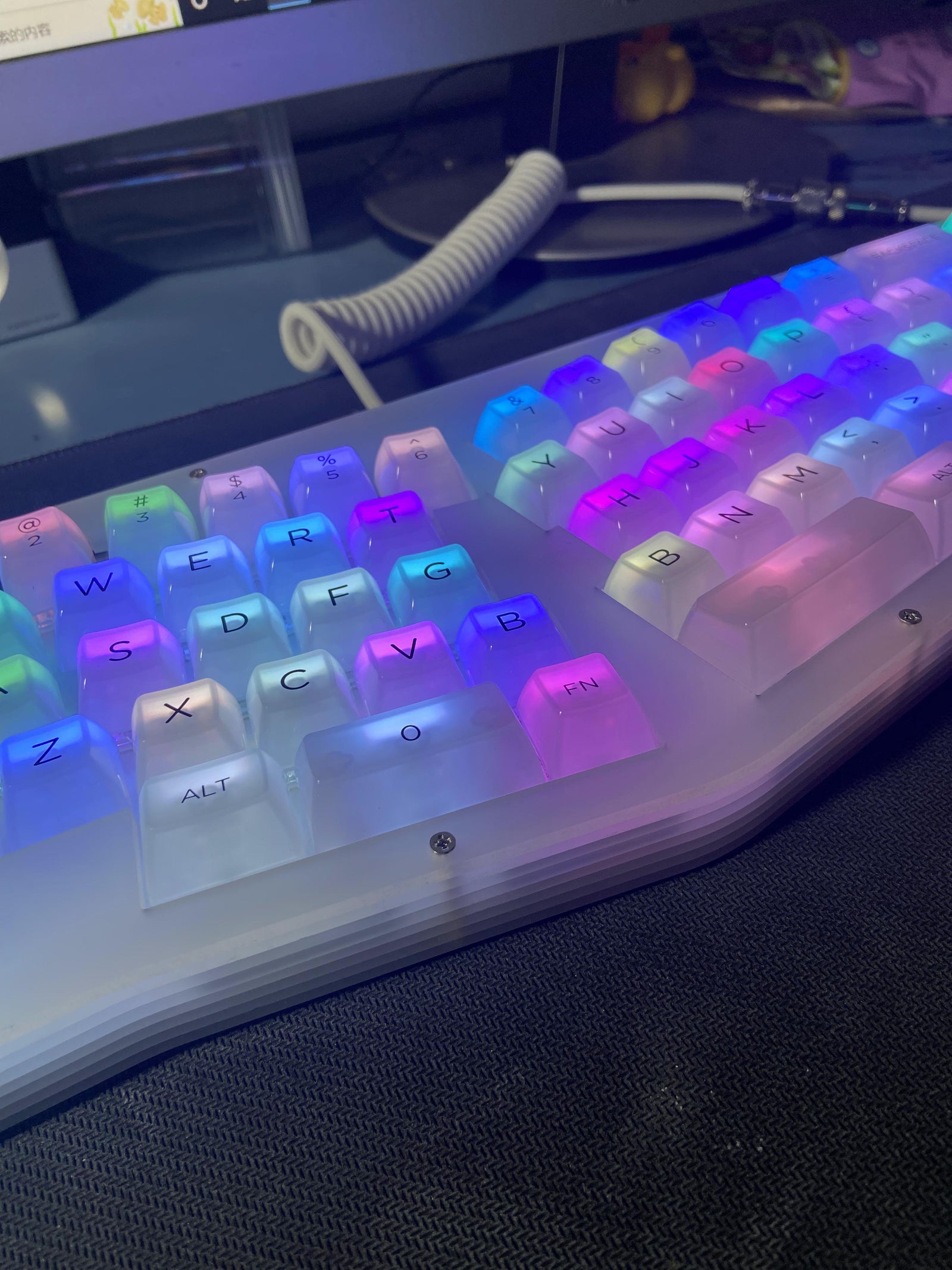 [In Stock] CK Alice Ergonomics Wired Mechanical Keyboard Kit