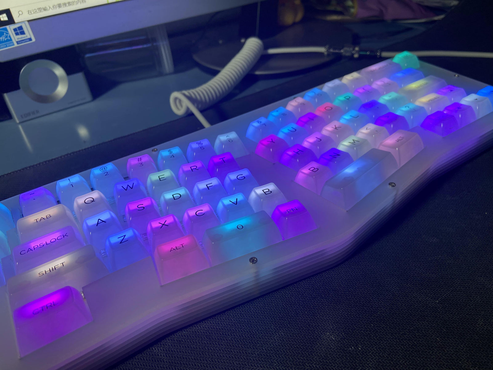 [In Stock] CK Alice Ergonomics Wired Mechanical Keyboard Kit