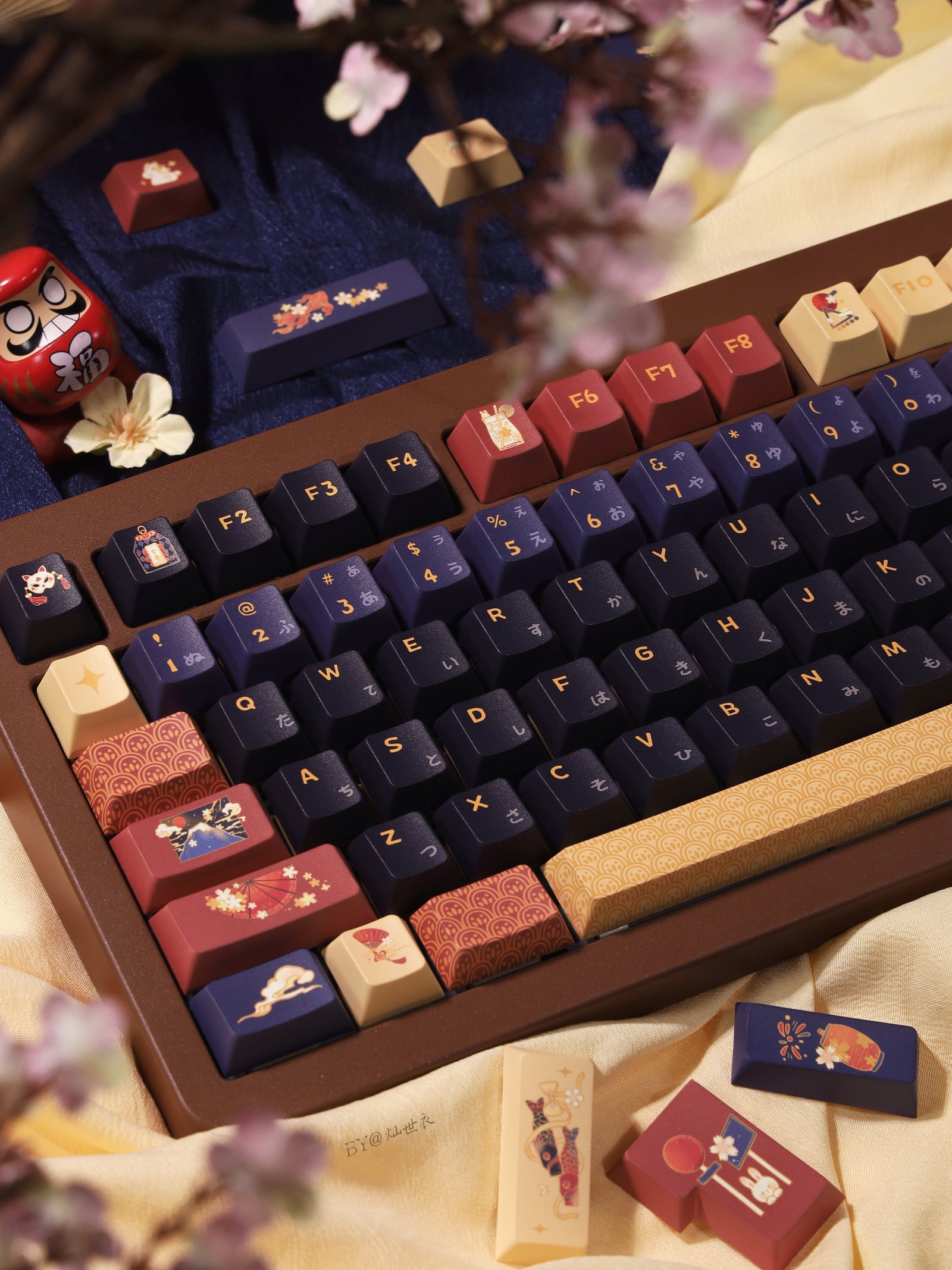 [In Stock] HeiSei Monogatari Japanese Root PBT Cherry Keycaps