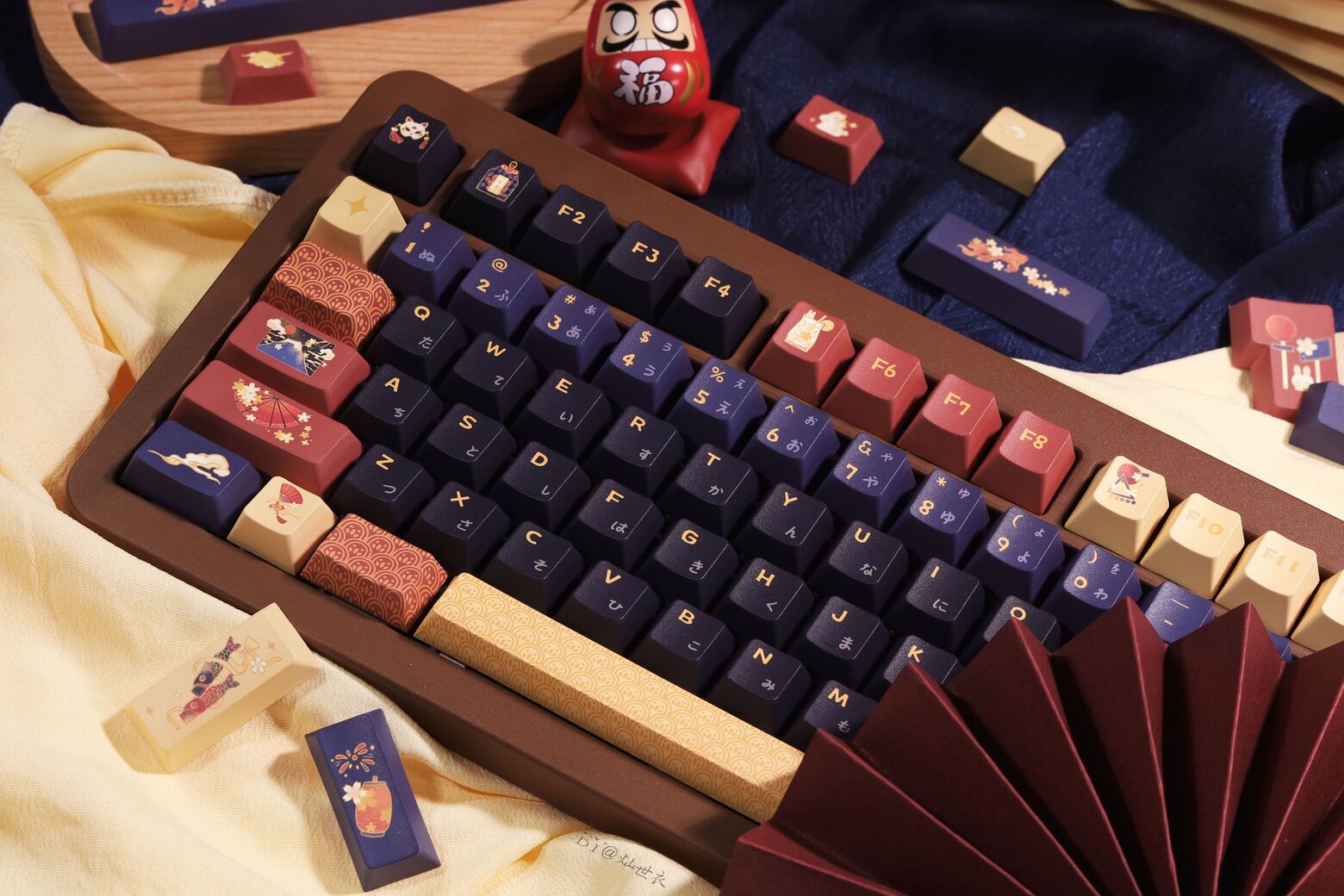 [In Stock] HeiSei Monogatari Japanese Root PBT Cherry Keycaps