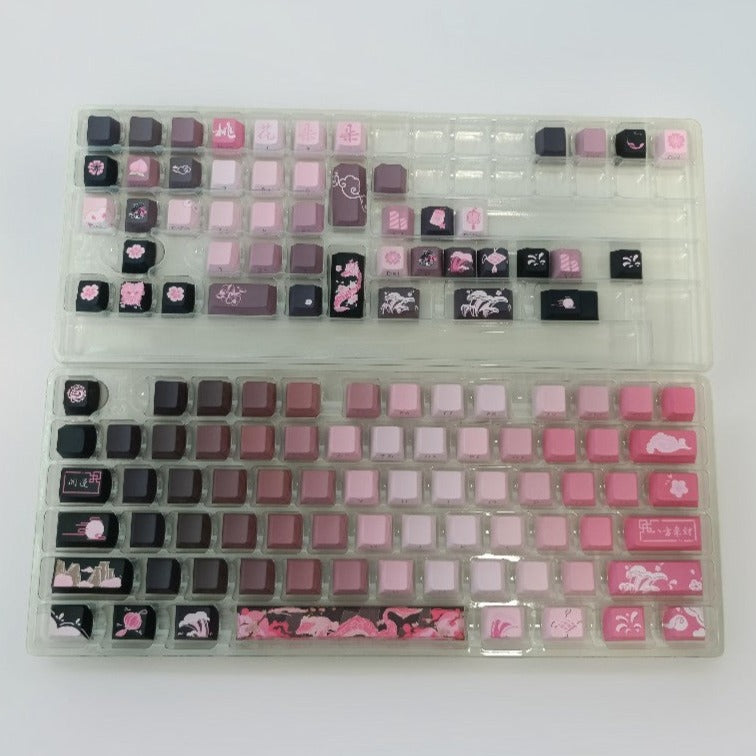 [In Stock] TaoYaoLong PBT Shine Through Keycap Set