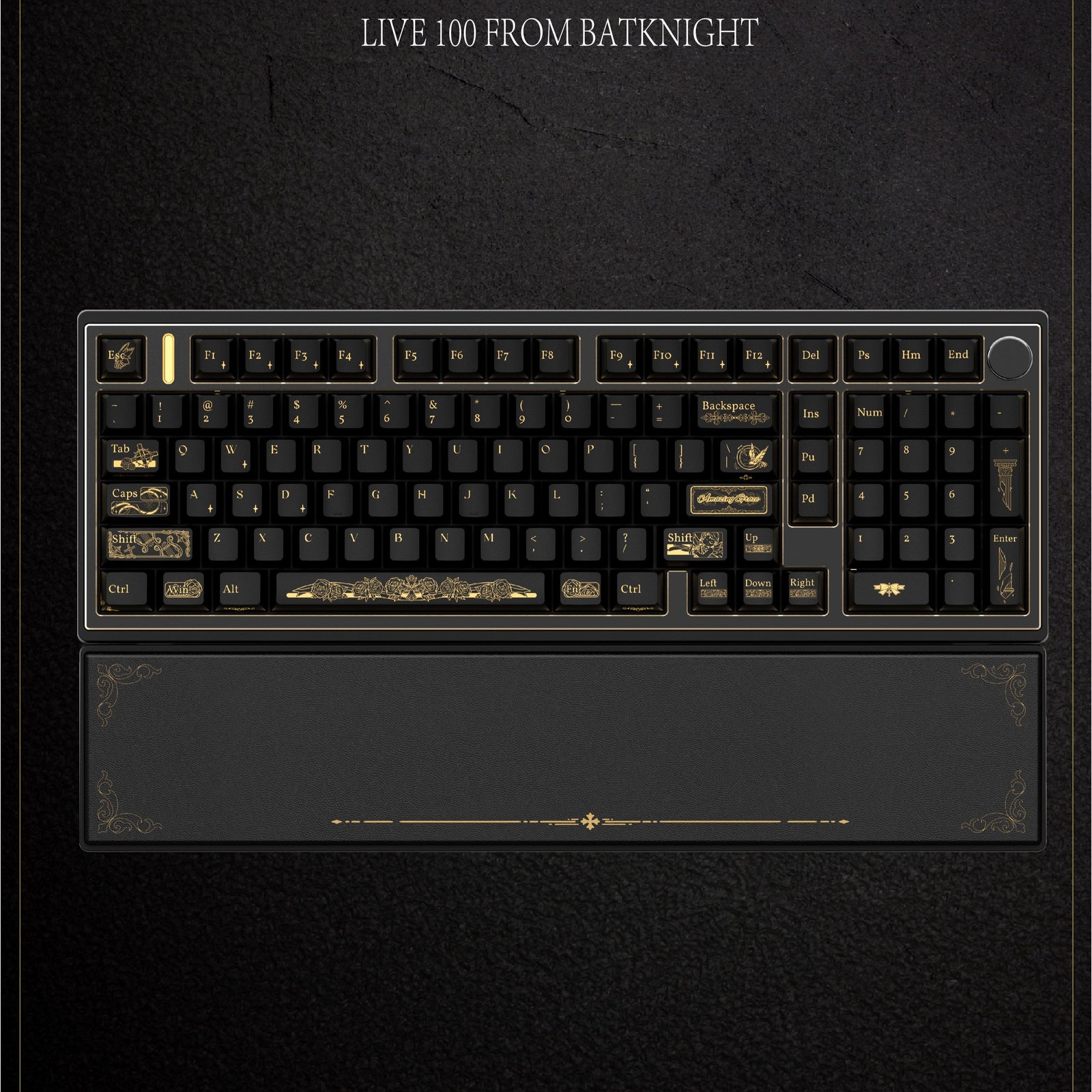 [In Stock] Bat Knight Live100 98% Pre-Built Mechanical Keyboard
