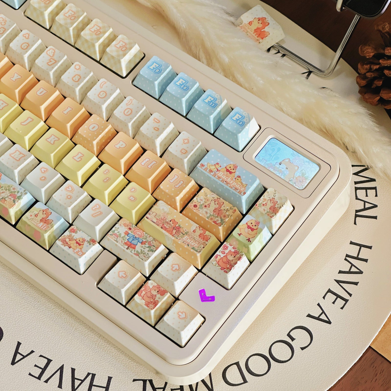 [In Stock] Li Li Mai Tian PBT Cherry Keycaps